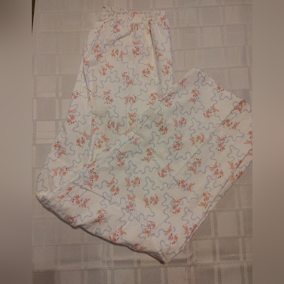 VINTAGE VERADONNA 2 Piece Flannel Pajamas Size Large - Picture 2 of 11